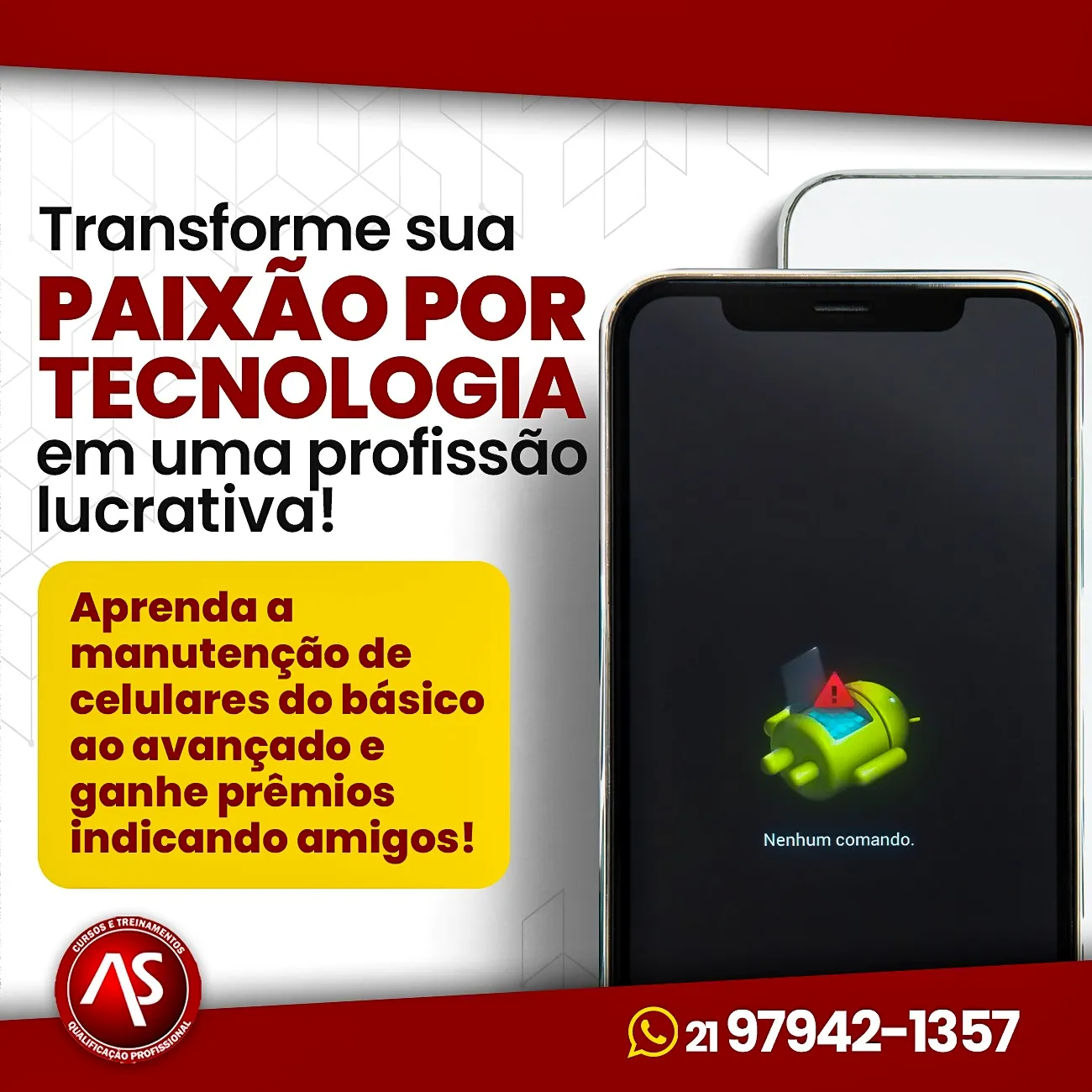 Curso de assistência técnica em celulares